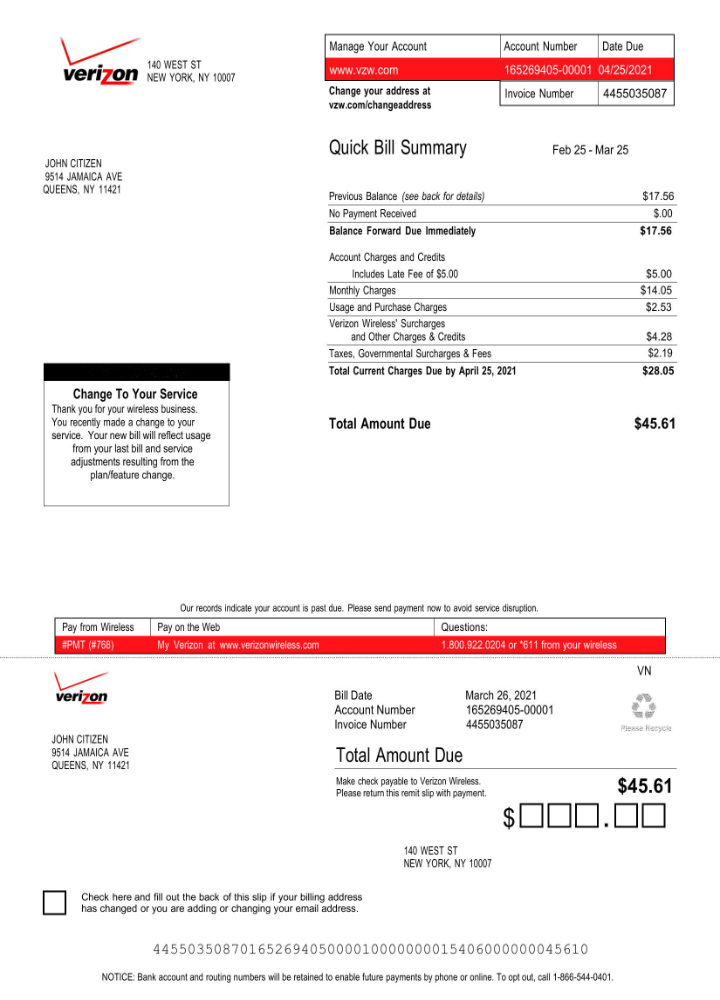  Minol USA business utility bill 